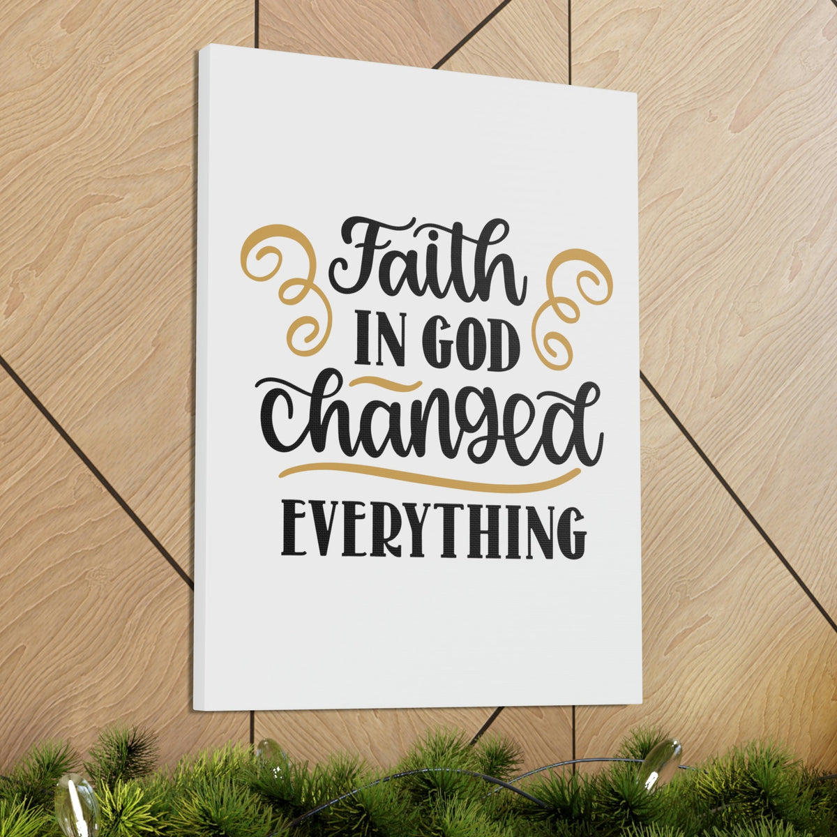 Scripture Walls Faith In God 2 Corinthians 5:7 Christian Wall Art Bible Verse Print Ready to Hang Unframed-Express Your Love Gifts