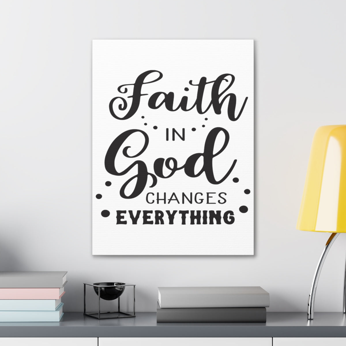 Scripture Walls Faith In God Mark 11:22 Christian Wall Art Print Ready to Hang Unframed-Express Your Love Gifts