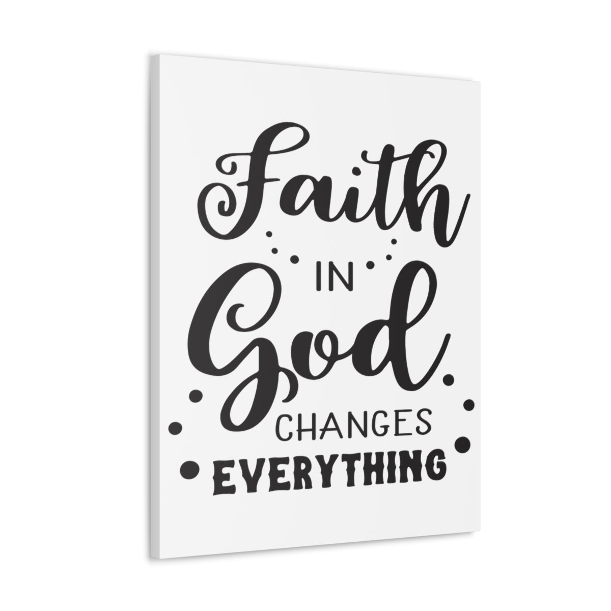 Scripture Walls Faith In God Mark 11:22 Christian Wall Art Print Ready to Hang Unframed-Express Your Love Gifts