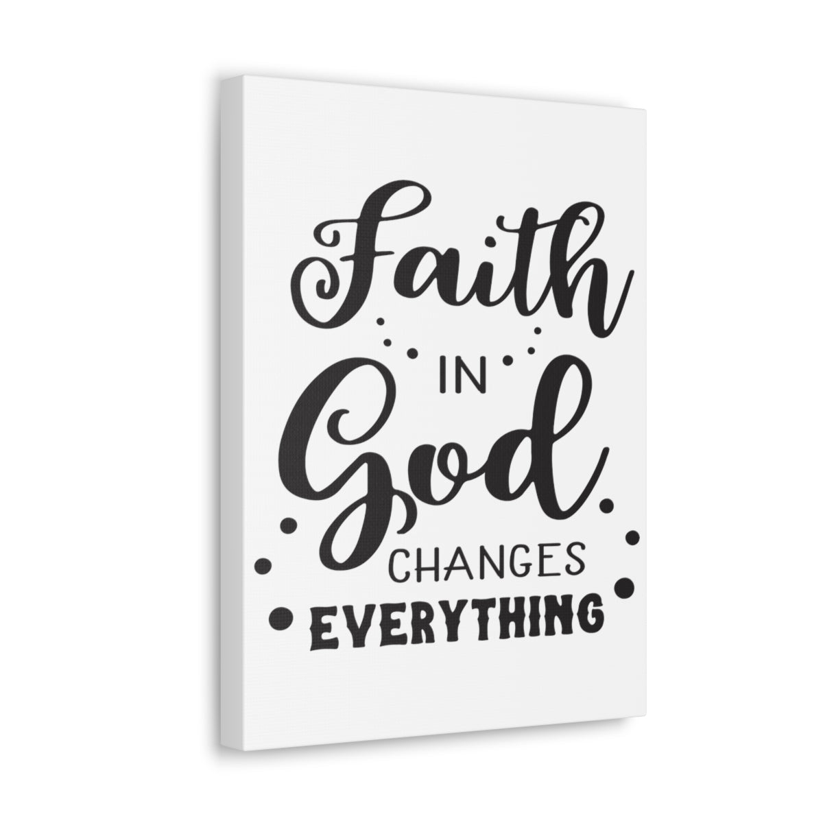 Scripture Walls Faith In God Mark 11:22 Christian Wall Art Print Ready to Hang Unframed-Express Your Love Gifts