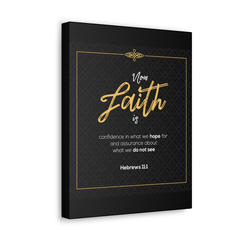 Scripture Walls Faith Is Confidence Hebrews 11:1 Christian Wall Art Bible Verse Print Ready To Hang Unframed-Express Your Love Gifts