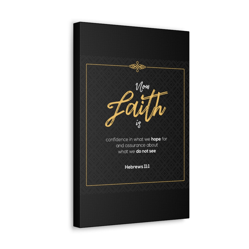 Scripture Walls Faith Is Confidence Hebrews 11:1 Christian Wall Art Bible Verse Print Ready To Hang Unframed-Express Your Love Gifts
