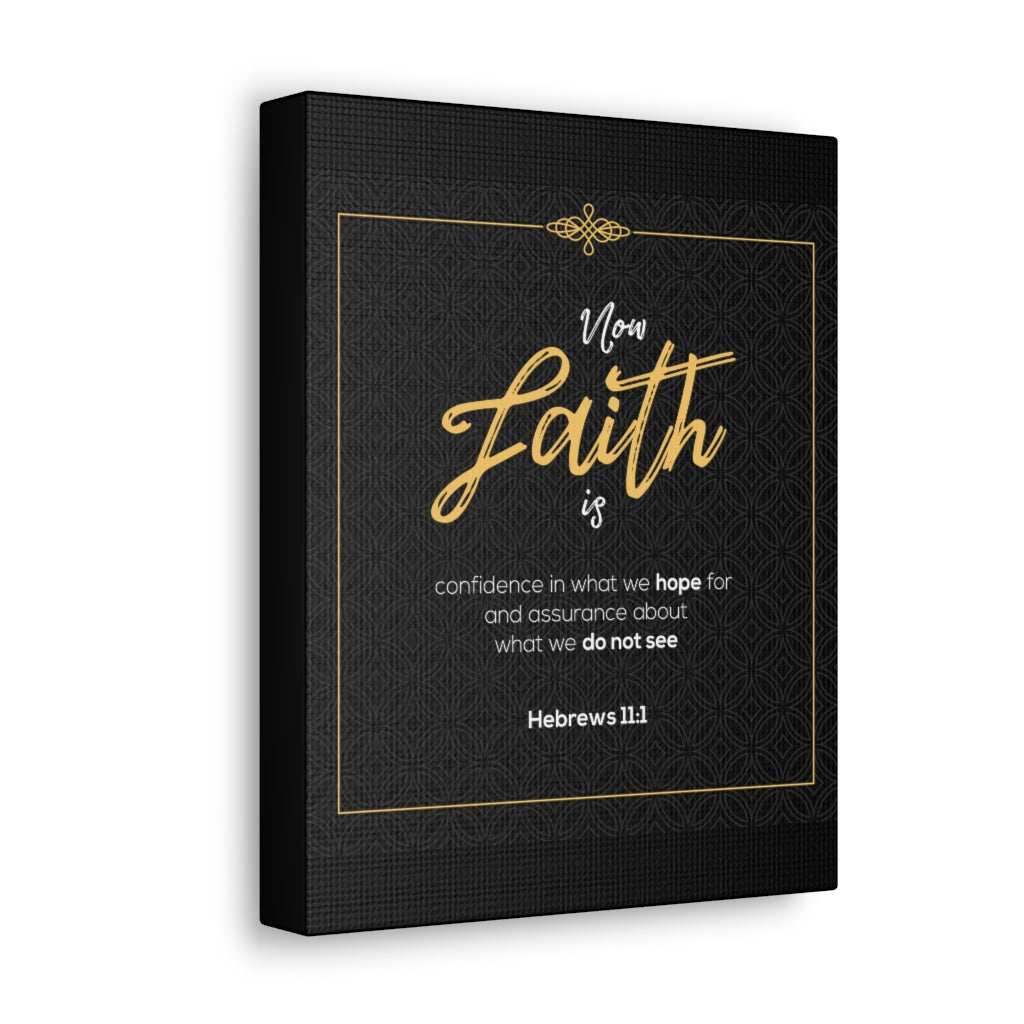 Scripture Walls Faith Is Confidence Hebrews 11:1 Christian Wall Art Bible Verse Print Ready To Hang Unframed-Express Your Love Gifts