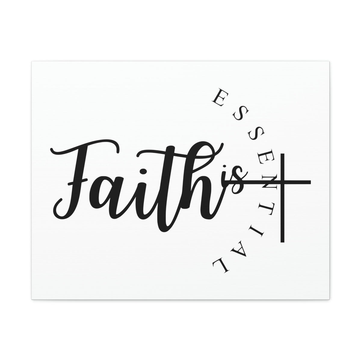 Scripture Walls Faith Is Essential 2 Timothy 3:16 Christian Wall Art Print Ready to Hang Unframed-Express Your Love Gifts
