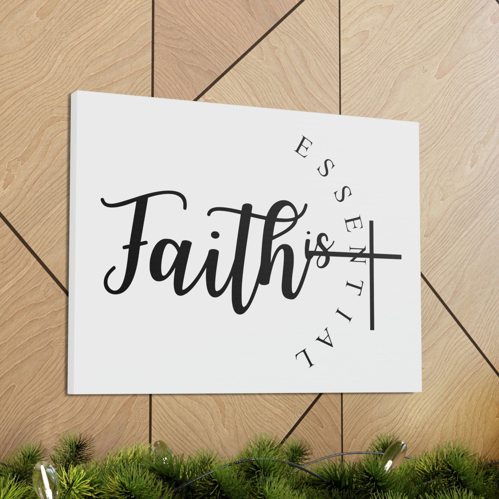 Scripture Walls Faith Is Essential 2 Timothy 3:16 Christian Wall Art Print Ready to Hang Unframed-Express Your Love Gifts