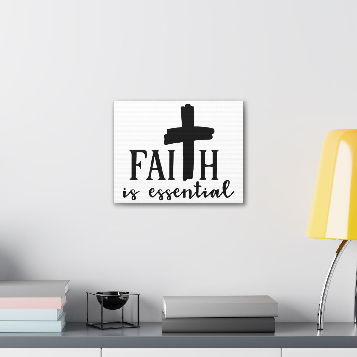 Scripture Walls Faith Is Essential Hebrews 11:6 Christian Wall Art Print Ready to Hang Unframed-Express Your Love Gifts
