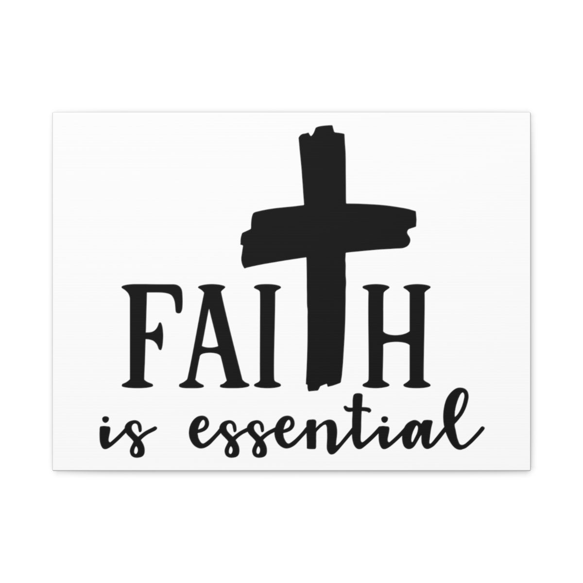 Scripture Walls Faith Is Essential Hebrews 11:6 Christian Wall Art Print Ready to Hang Unframed-Express Your Love Gifts