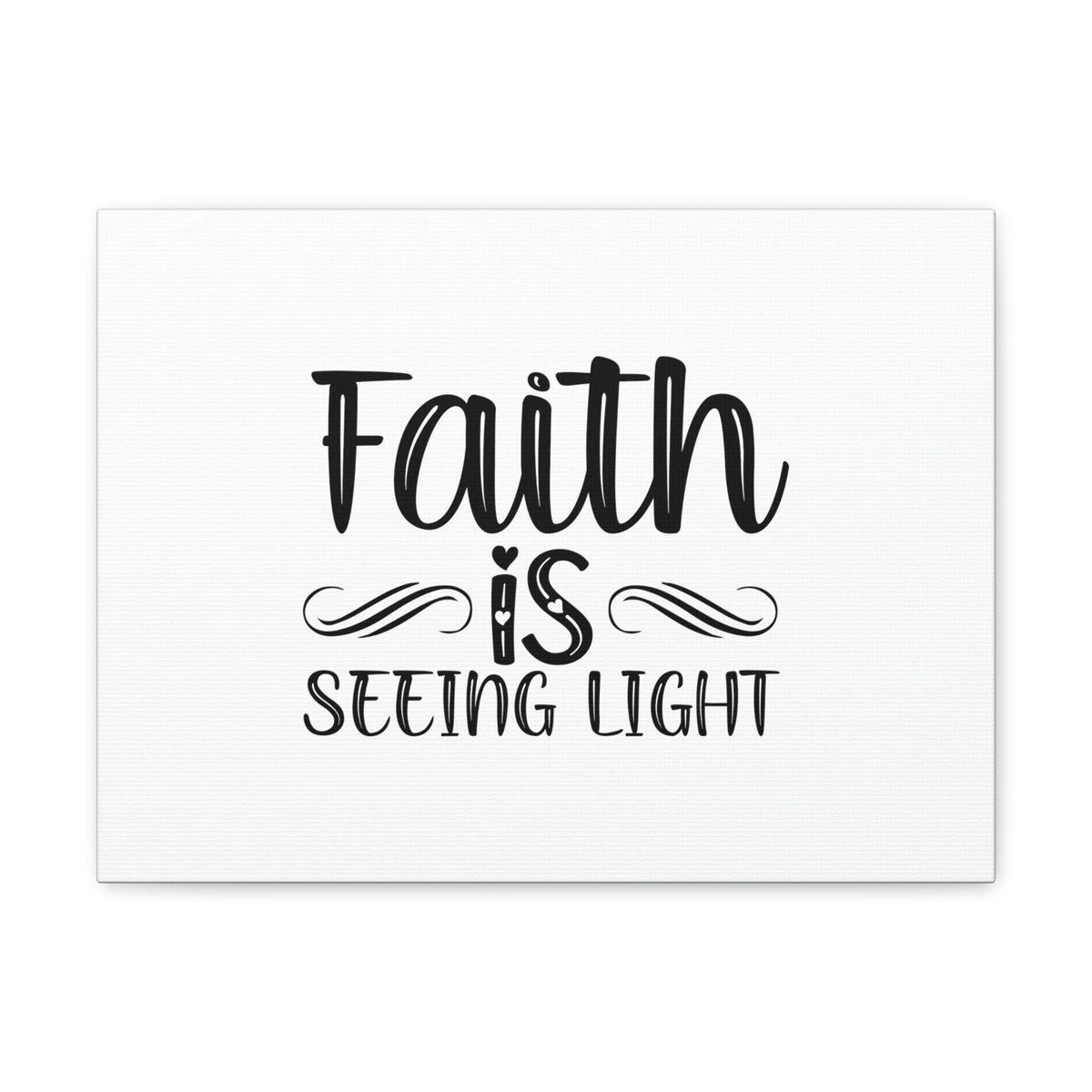 Scripture Walls Faith Is Seeing Light Hebrews 11:1 Christian Wall Art Bible Verse Print Ready to Hang Unframed-Express Your Love Gifts