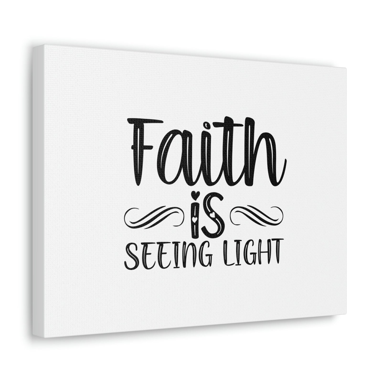Scripture Walls Faith Is Seeing Light Hebrews 11:1 Christian Wall Art Bible Verse Print Ready to Hang Unframed-Express Your Love Gifts