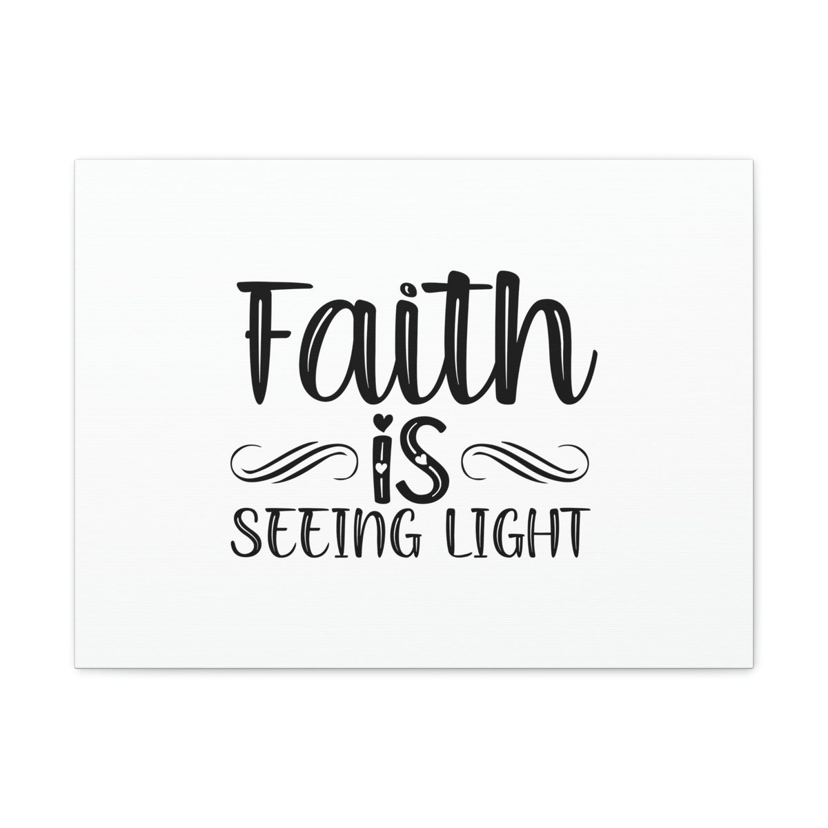 Scripture Walls Faith Is Seeing Light Hebrews 11:1 Christian Wall Art Bible Verse Print Ready to Hang Unframed-Express Your Love Gifts