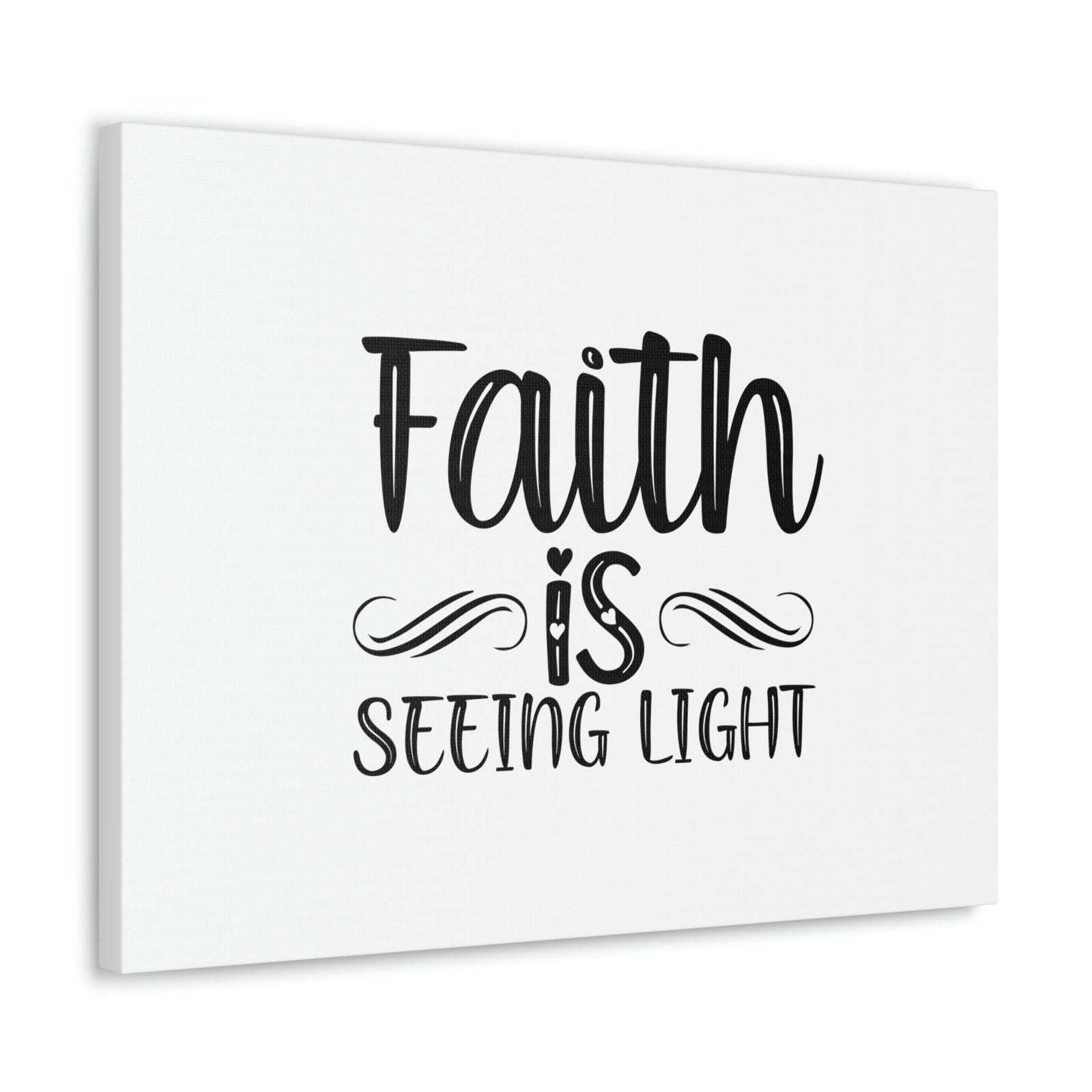 Scripture Walls Faith Is Seeing Light Hebrews 11:1 Christian Wall Art Bible Verse Print Ready to Hang Unframed-Express Your Love Gifts