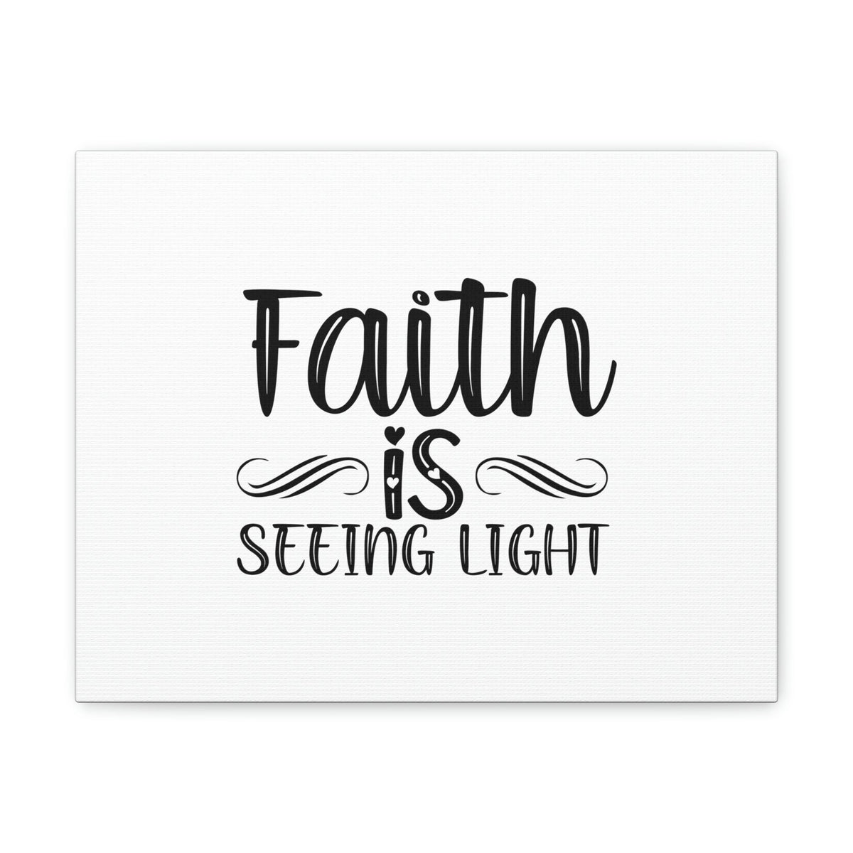 Scripture Walls Faith Is Seeing Light Hebrews 11:1 Christian Wall Art Bible Verse Print Ready to Hang Unframed-Express Your Love Gifts