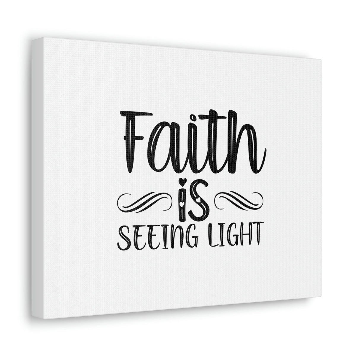 Scripture Walls Faith Is Seeing Light Hebrews 11:1 Christian Wall Art Bible Verse Print Ready to Hang Unframed-Express Your Love Gifts