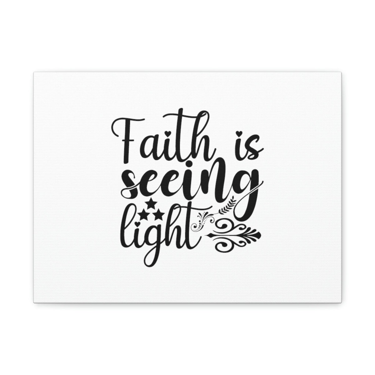 Scripture Walls Faith Is Seeing Light Hebrews 11:1 Stars Christian Wall Art Bible Verse Print Ready to Hang Unframed-Express Your Love Gifts