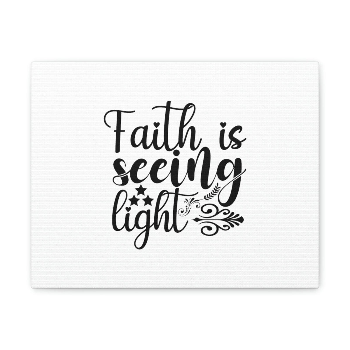 Scripture Walls Faith Is Seeing Light Hebrews 11:1 Stars Christian Wall Art Bible Verse Print Ready to Hang Unframed-Express Your Love Gifts