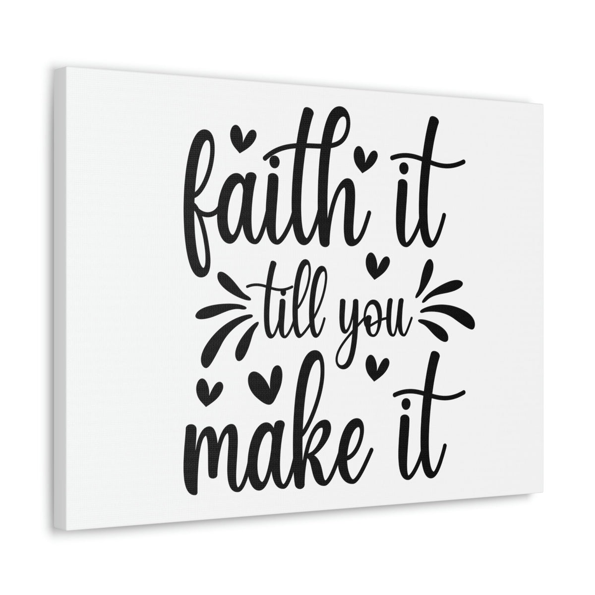 Scripture Walls Faith It Till You Make It Isaiah 26:4 Christian Wall Art Bible Verse Print Ready to Hang Unframed-Express Your Love Gifts