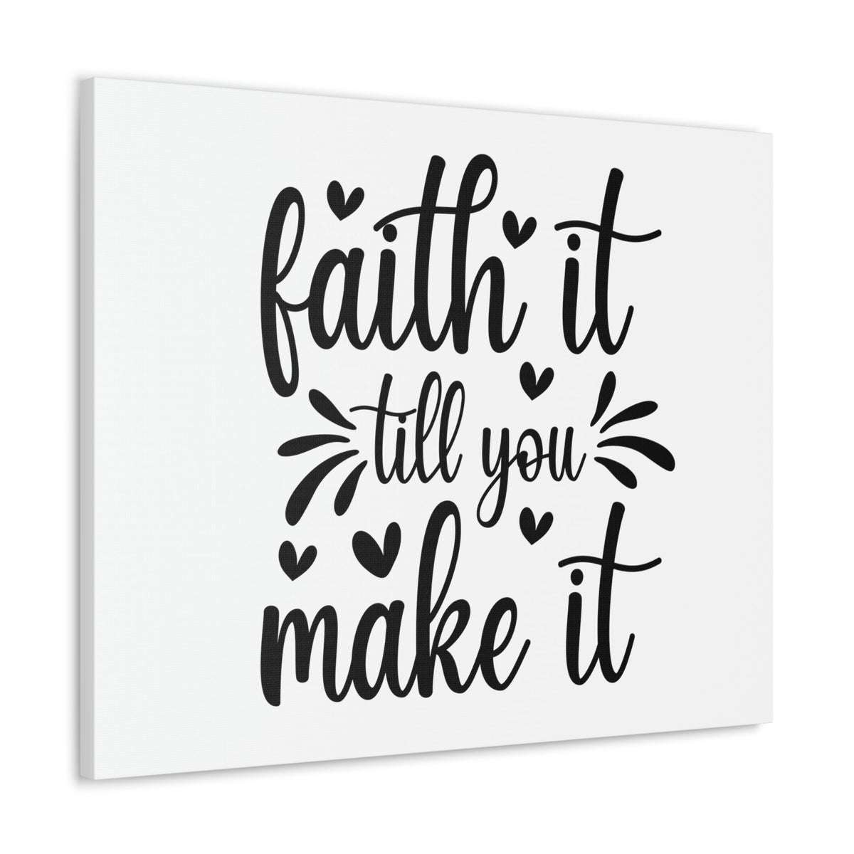 Scripture Walls Faith It Till You Make It Isaiah 26:4 Christian Wall Art Bible Verse Print Ready to Hang Unframed-Express Your Love Gifts