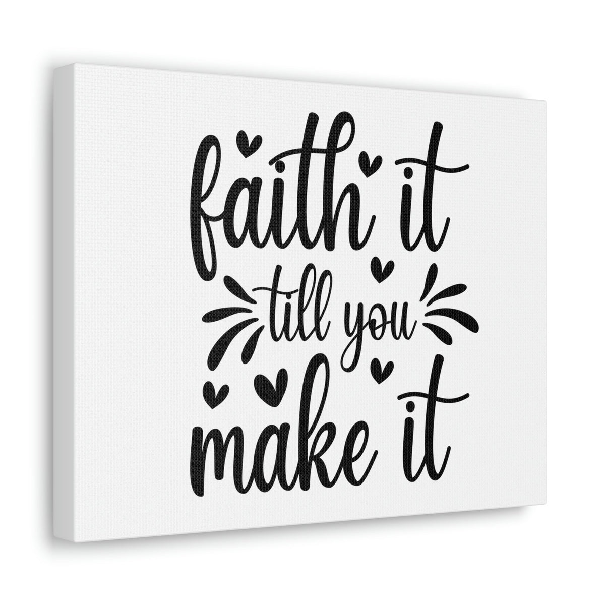 Scripture Walls Faith It Till You Make It Isaiah 26:4 Christian Wall Art Bible Verse Print Ready to Hang Unframed-Express Your Love Gifts