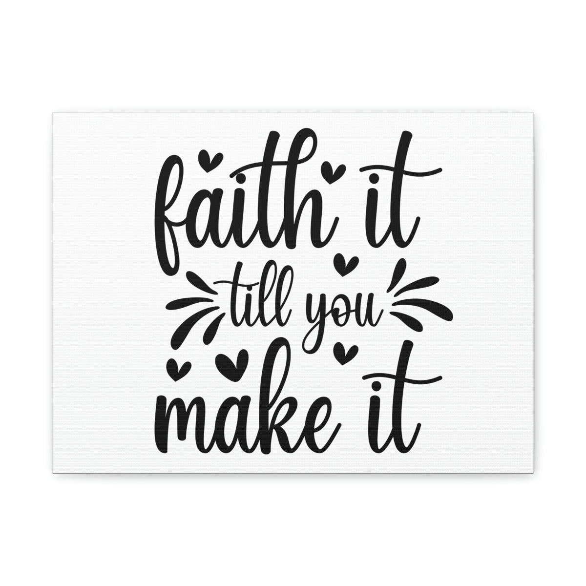Scripture Walls Faith It Till You Make It Isaiah 26:4 Christian Wall Art Bible Verse Print Ready to Hang Unframed-Express Your Love Gifts