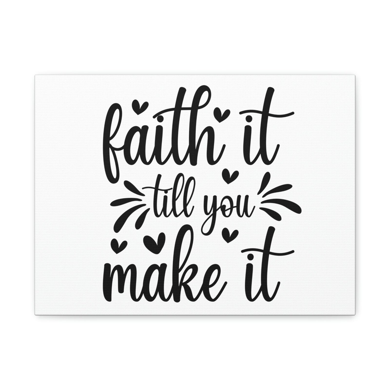 Scripture Walls Faith It Till You Make It Isaiah 26:4 Christian Wall Art Bible Verse Print Ready to Hang Unframed-Express Your Love Gifts