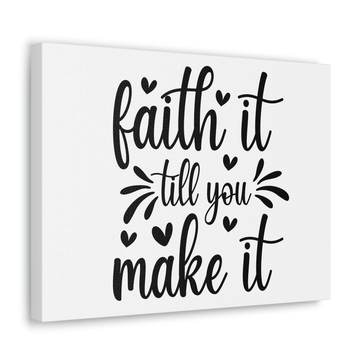 Scripture Walls Faith It Till You Make It Isaiah 26:4 Christian Wall Art Bible Verse Print Ready to Hang Unframed-Express Your Love Gifts