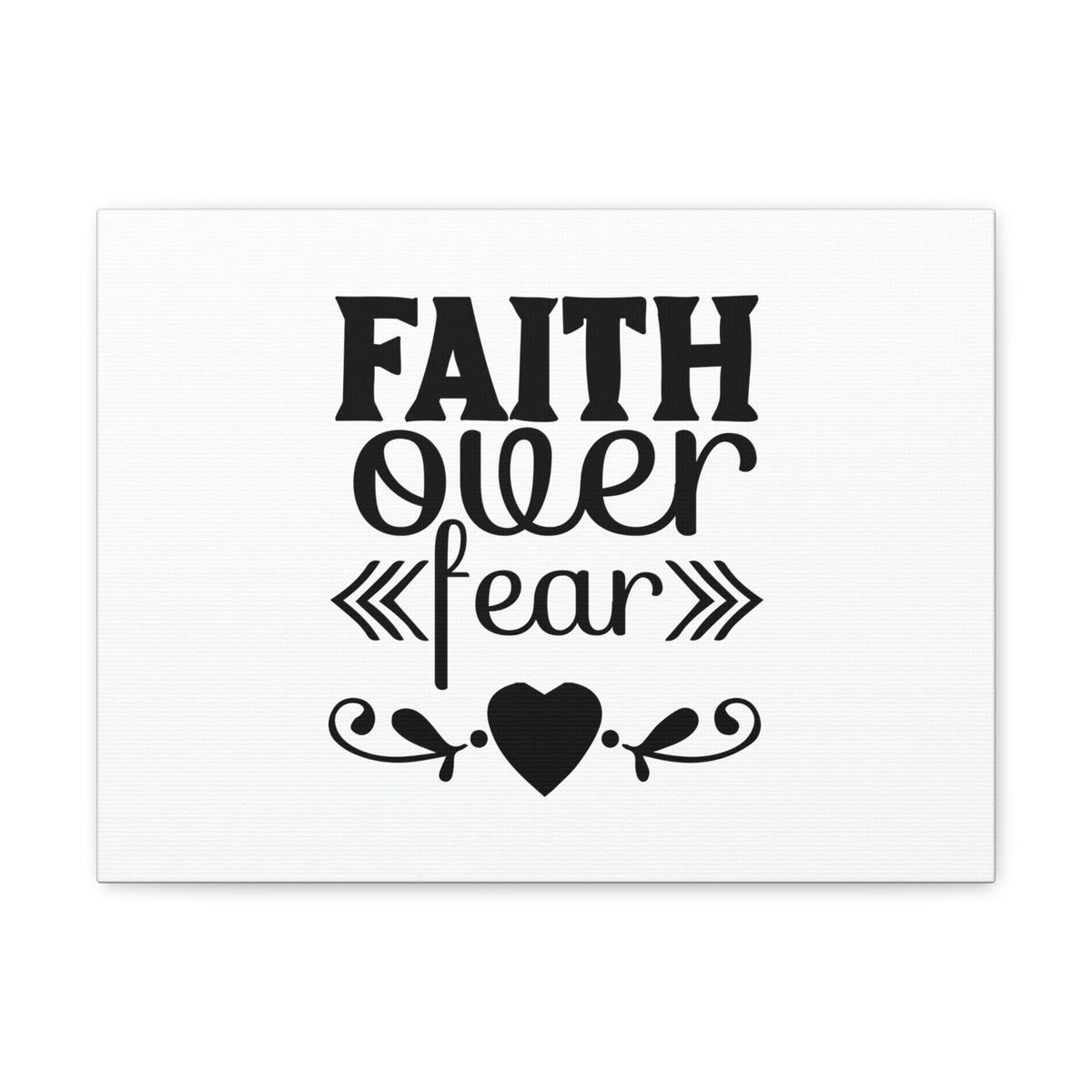 Scripture Walls Faith Over Fear Hebrews 11:1 Christian Wall Art Bible Verse Print Ready to Hang Unframed-Express Your Love Gifts