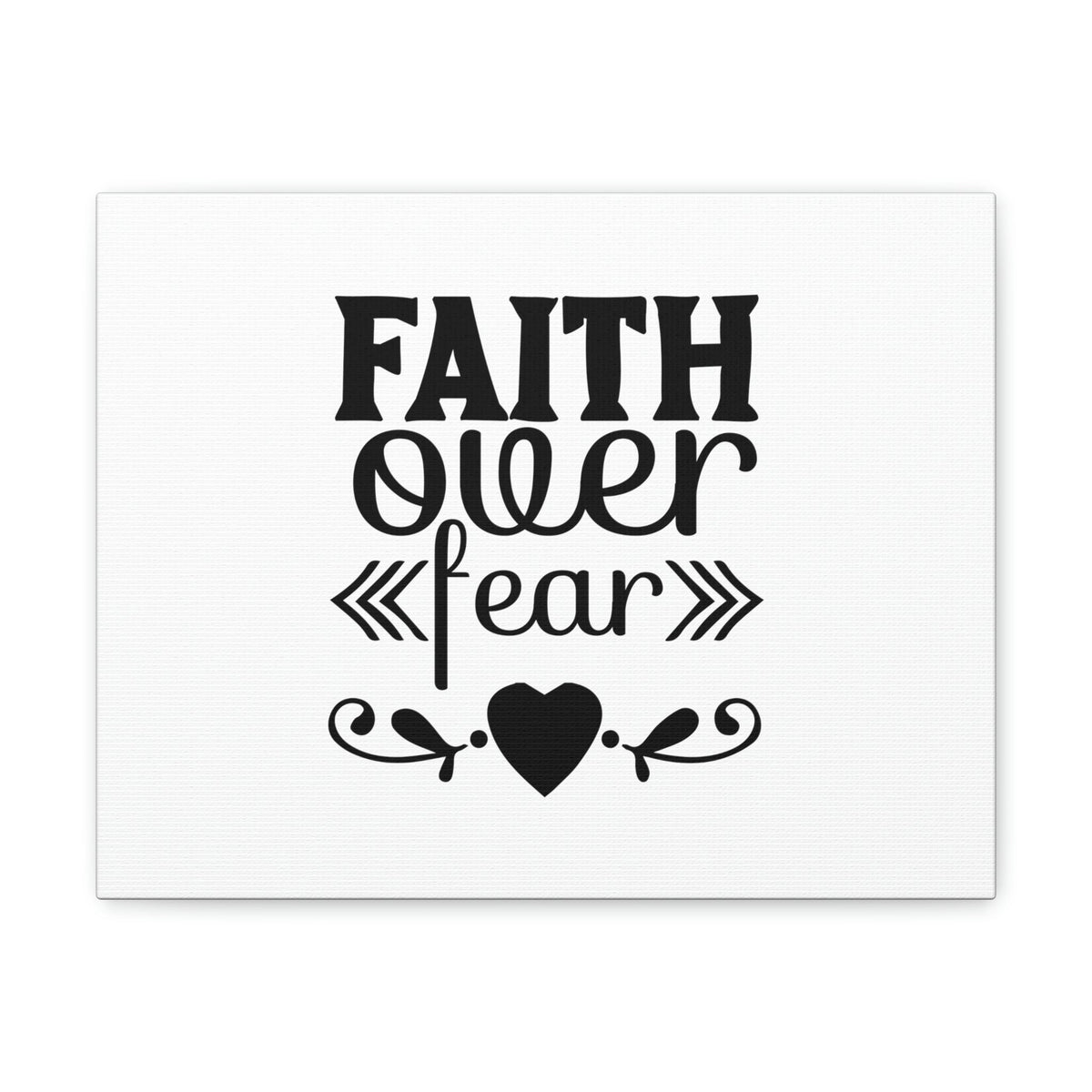 Scripture Walls Faith Over Fear Hebrews 11:1 Christian Wall Art Bible Verse Print Ready to Hang Unframed-Express Your Love Gifts