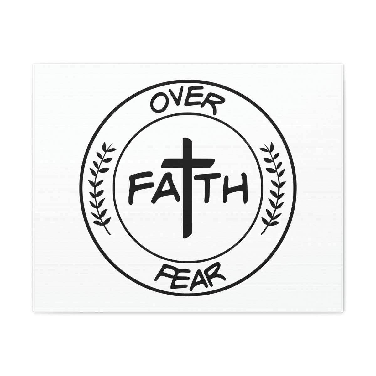 Scripture Walls Faith Over Fear MATTHEW 8:27 Christian Wall Art Print Ready to Hang Unframed-Express Your Love Gifts