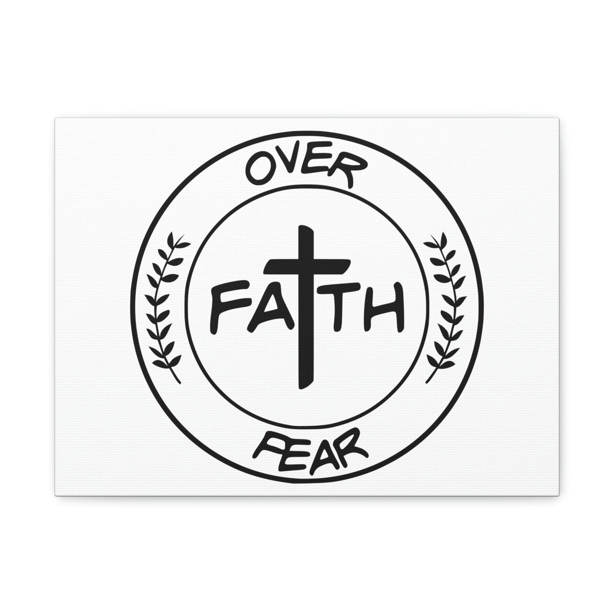 Scripture Walls Faith Over Fear MATTHEW 8:27 Christian Wall Art Print Ready to Hang Unframed-Express Your Love Gifts