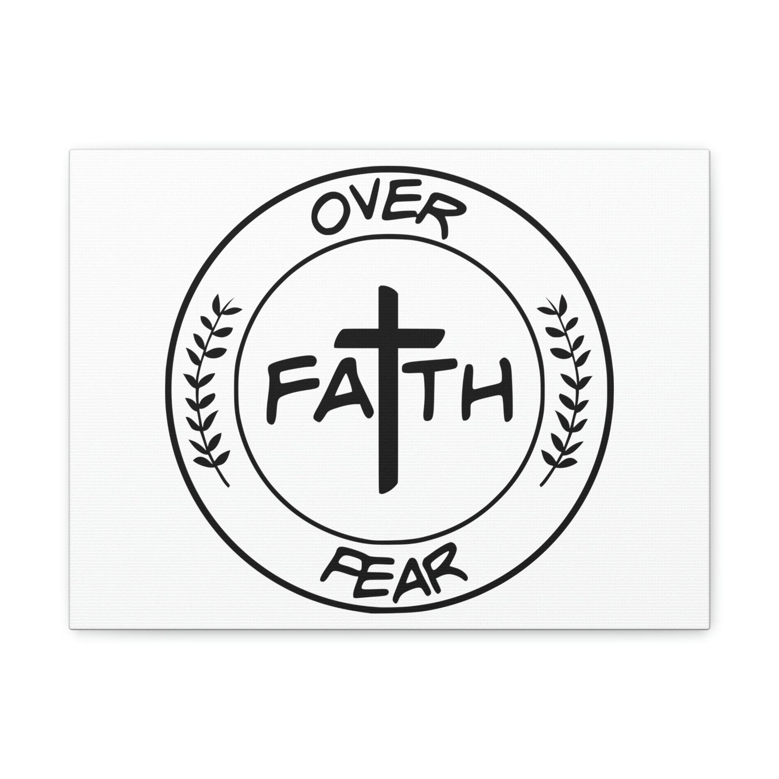 Scripture Walls Faith Over Fear MATTHEW 8:27 Christian Wall Art Print Ready to Hang Unframed-Express Your Love Gifts