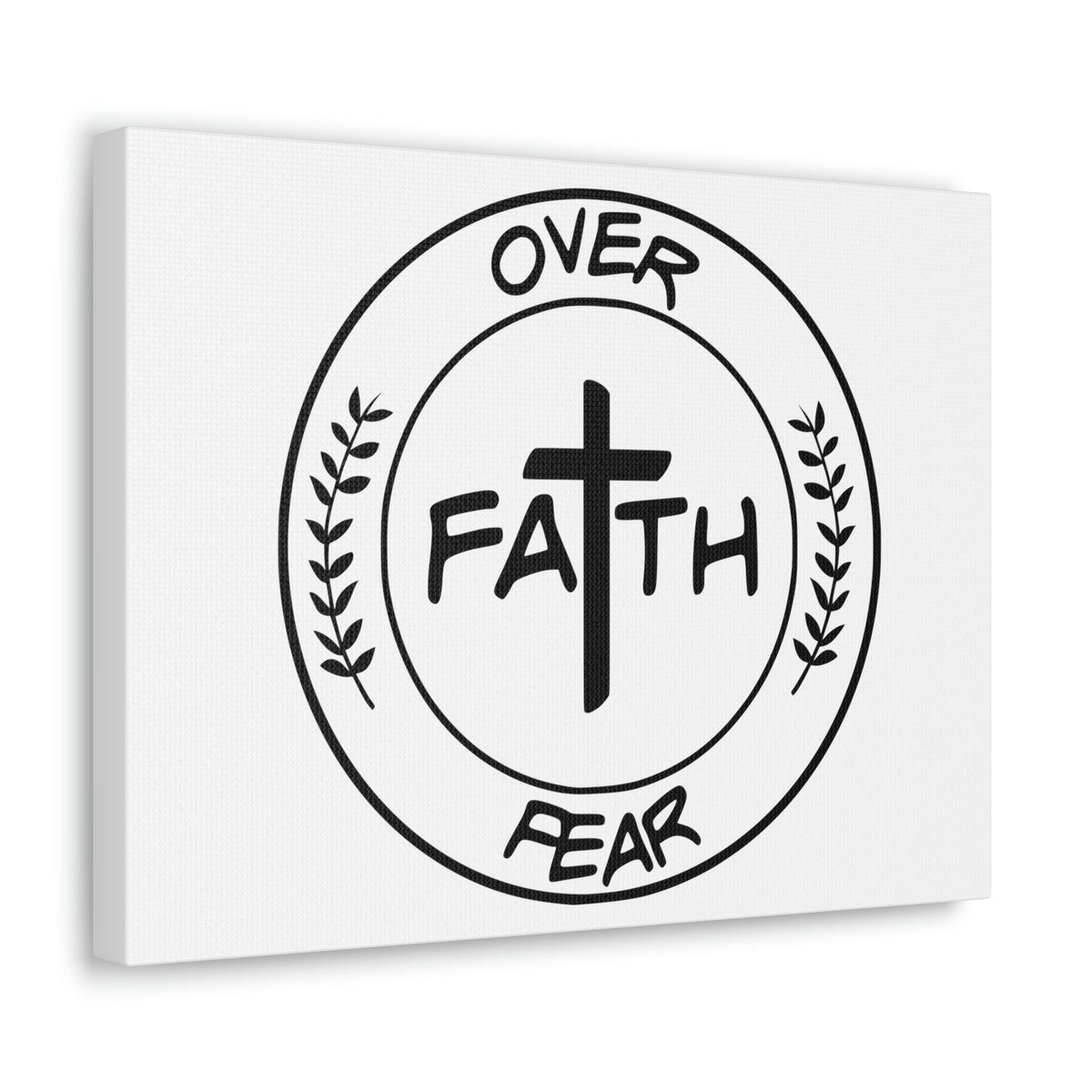 Scripture Walls Faith Over Fear MATTHEW 8:27 Christian Wall Art Print Ready to Hang Unframed-Express Your Love Gifts