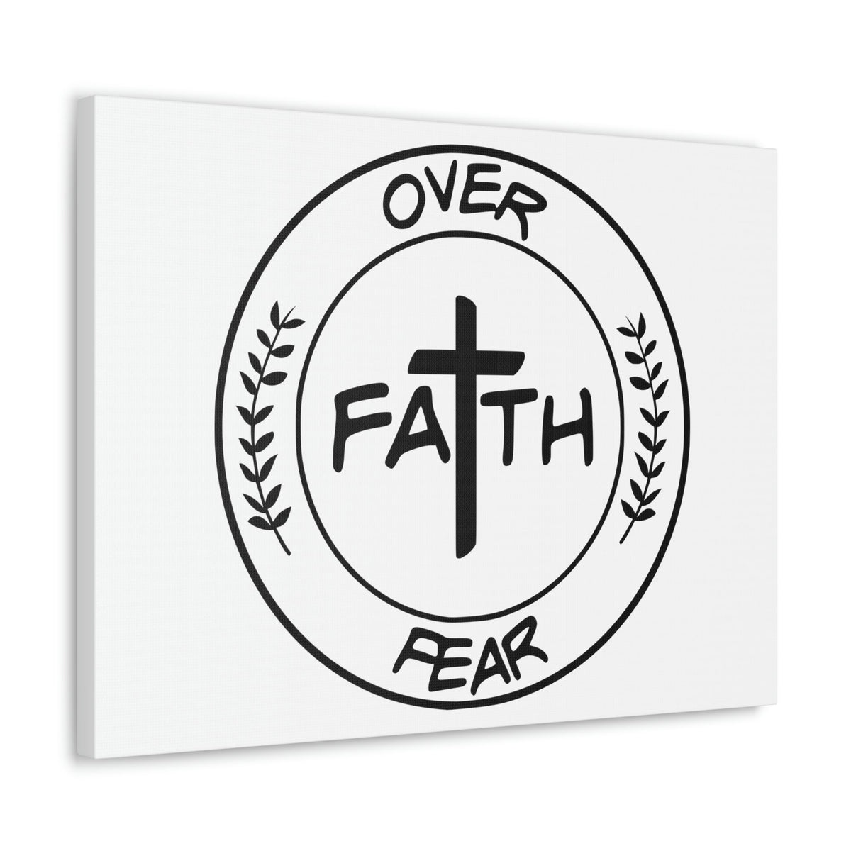 Scripture Walls Faith Over Fear MATTHEW 8:27 Christian Wall Art Print Ready to Hang Unframed-Express Your Love Gifts