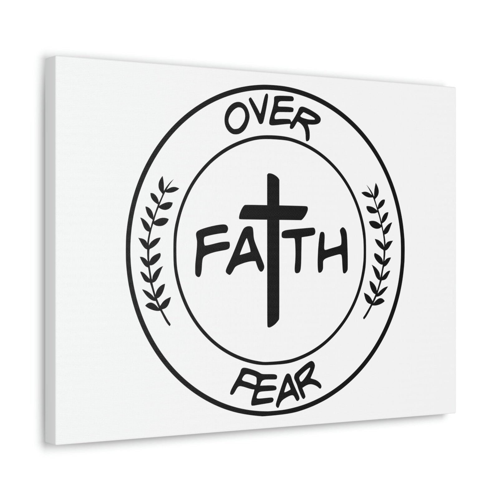 Scripture Walls Faith Over Fear MATTHEW 8:27 Christian Wall Art Print Ready to Hang Unframed-Express Your Love Gifts