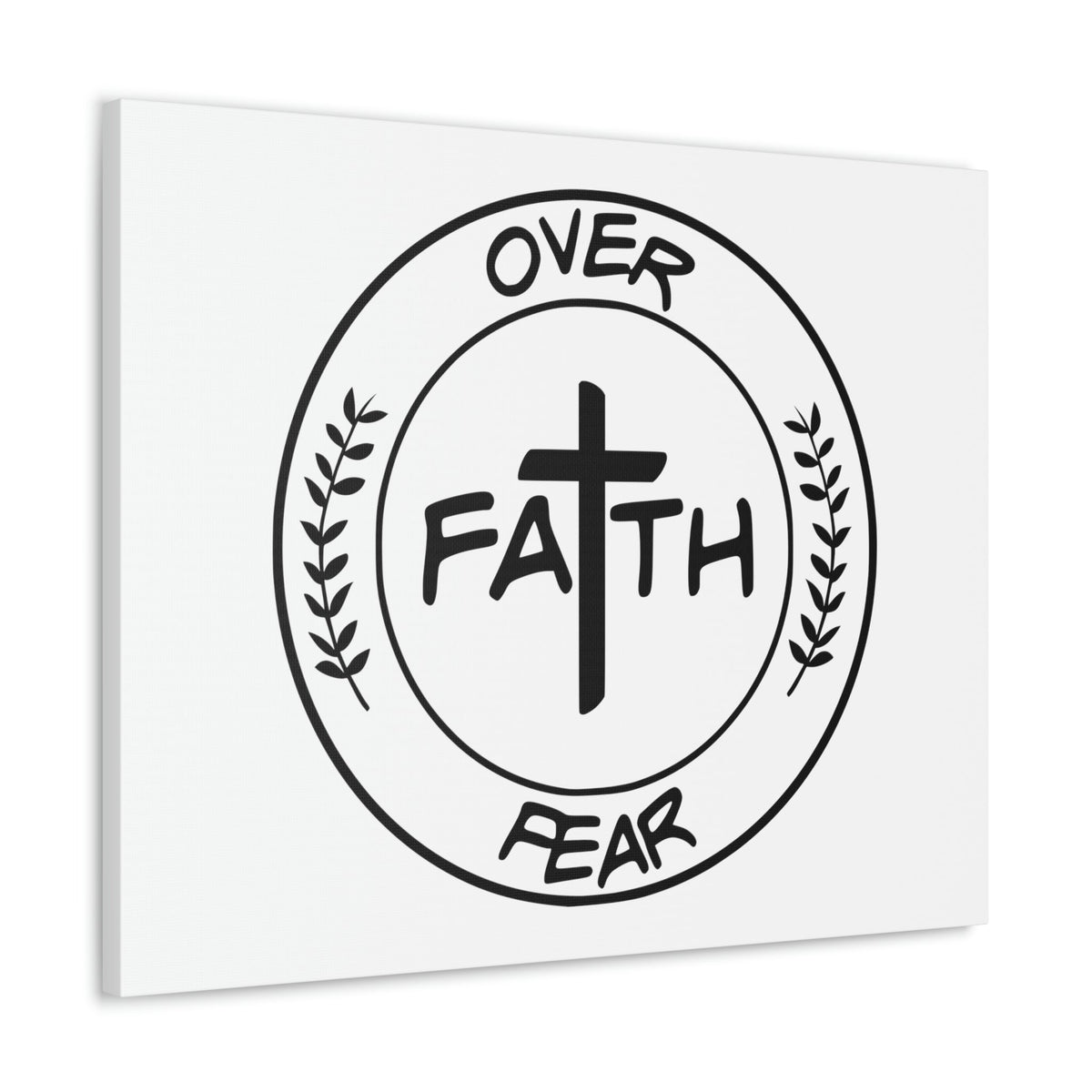 Scripture Walls Faith Over Fear MATTHEW 8:27 Christian Wall Art Print Ready to Hang Unframed-Express Your Love Gifts