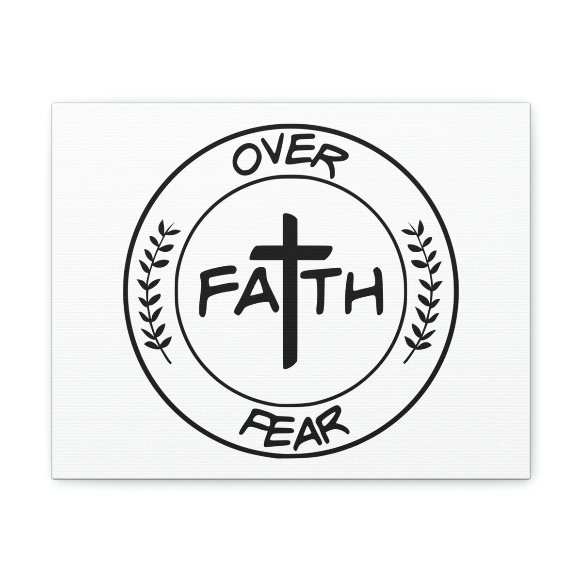 Scripture Walls Faith Over Fear MATTHEW 8:27 Christian Wall Art Print Ready to Hang Unframed-Express Your Love Gifts
