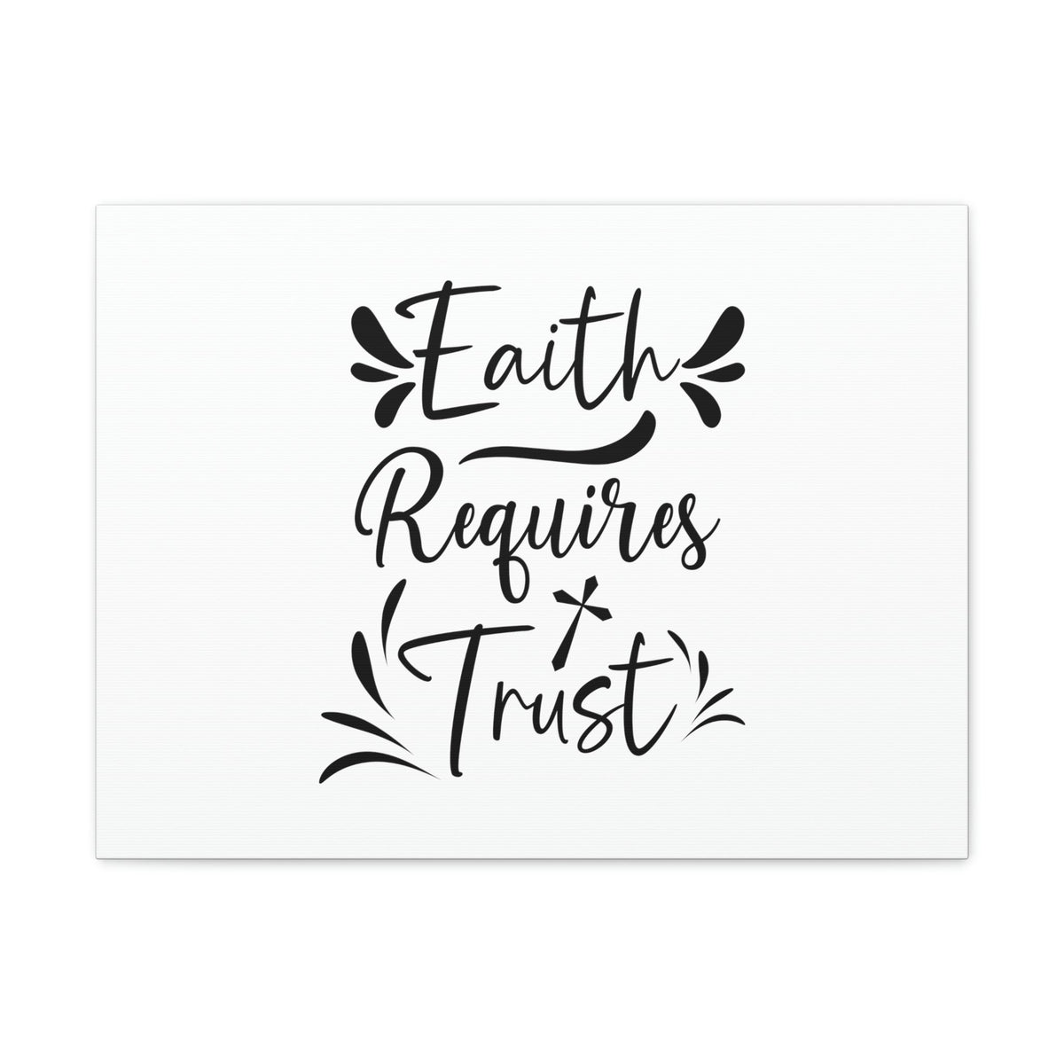 Scripture Walls Faith Requires Trust Hebrews 11:6 Christian Wall Art Bible Verse Print Ready to Hang Unframed-Express Your Love Gifts