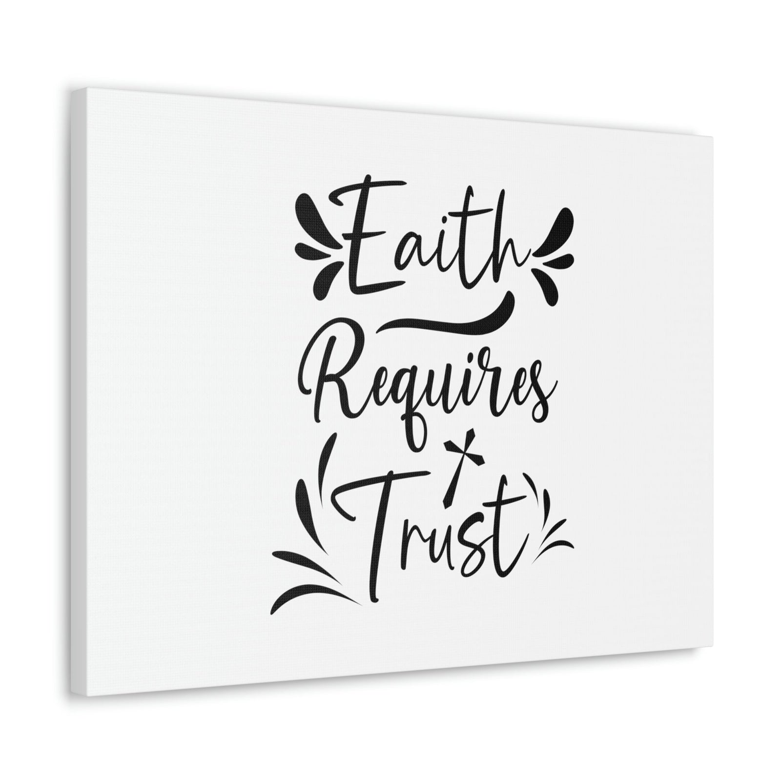 Scripture Walls Faith Requires Trust Hebrews 11:6 Christian Wall Art Bible Verse Print Ready to Hang Unframed-Express Your Love Gifts