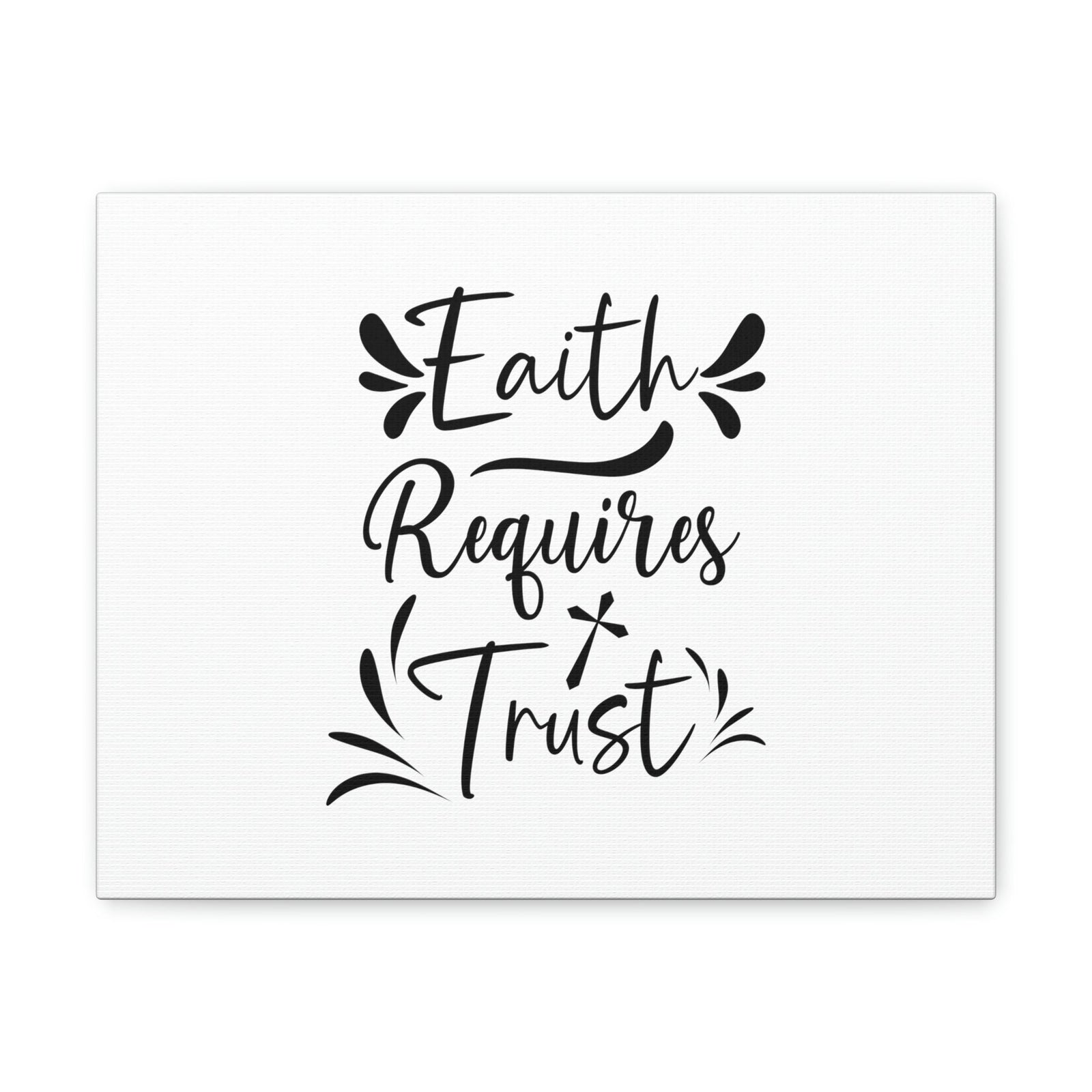 Scripture Walls Faith Requires Trust Hebrews 11:6 Christian Wall Art Bible Verse Print Ready to Hang Unframed-Express Your Love Gifts