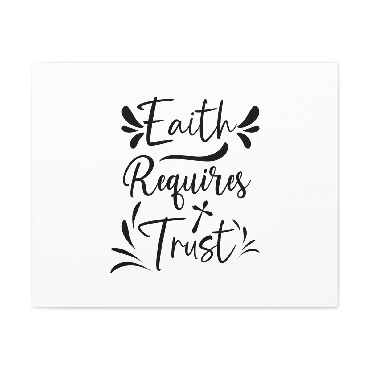 Scripture Walls Faith Requires Trust Hebrews 11:6 Christian Wall Art Bible Verse Print Ready to Hang Unframed-Express Your Love Gifts