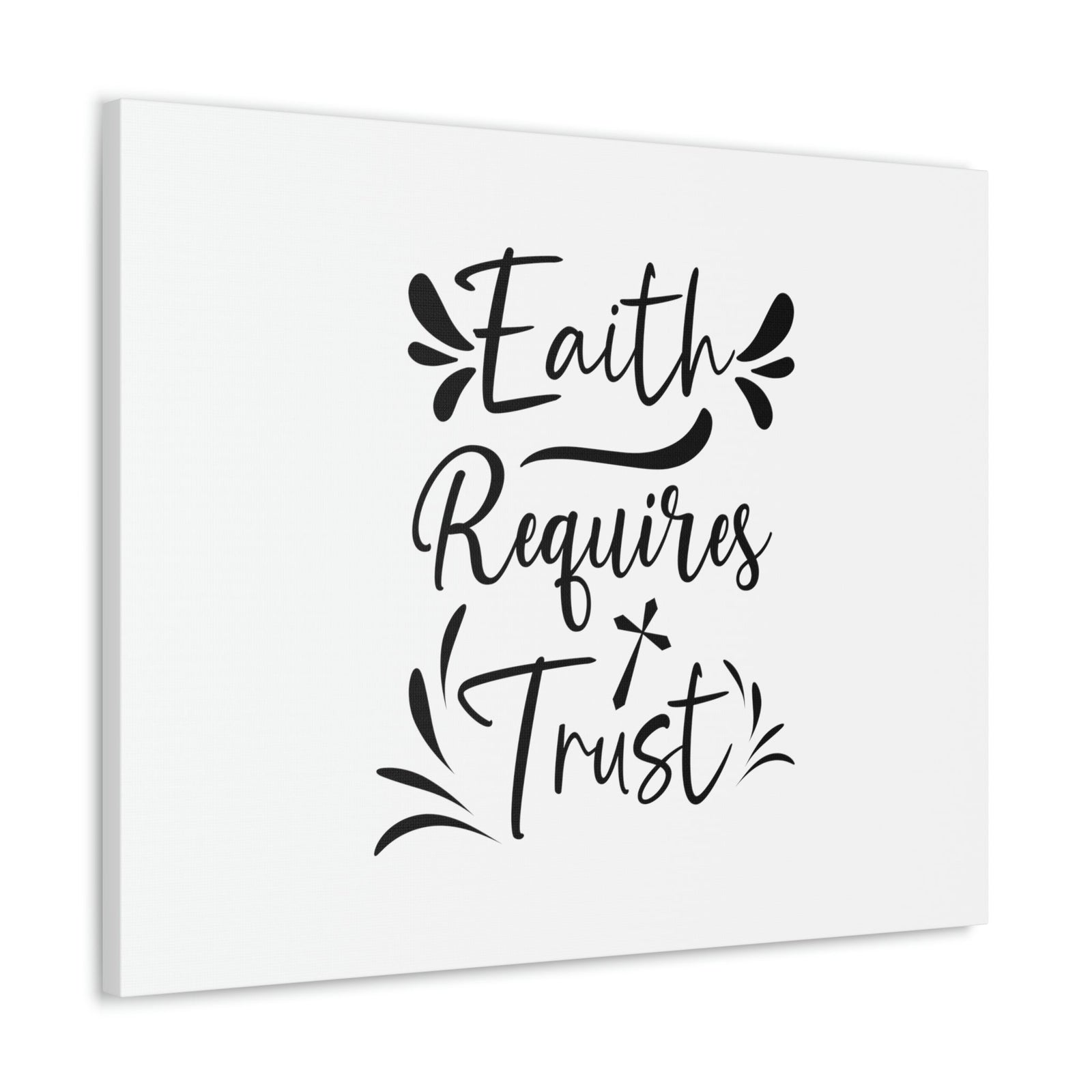 Scripture Walls Faith Requires Trust Hebrews 11:6 Christian Wall Art Bible Verse Print Ready to Hang Unframed-Express Your Love Gifts