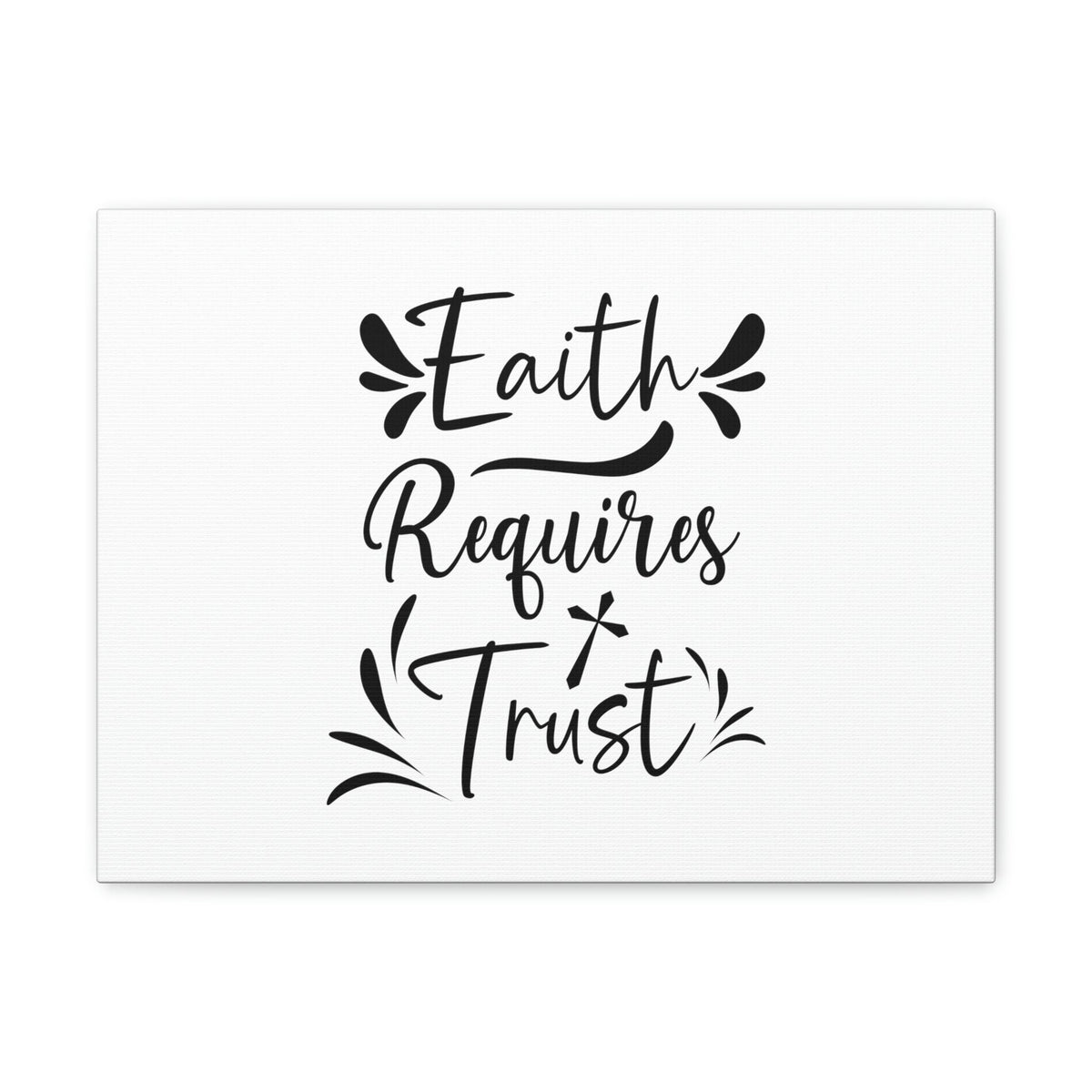 Scripture Walls Faith Requires Trust Hebrews 11:6 Christian Wall Art Bible Verse Print Ready to Hang Unframed-Express Your Love Gifts