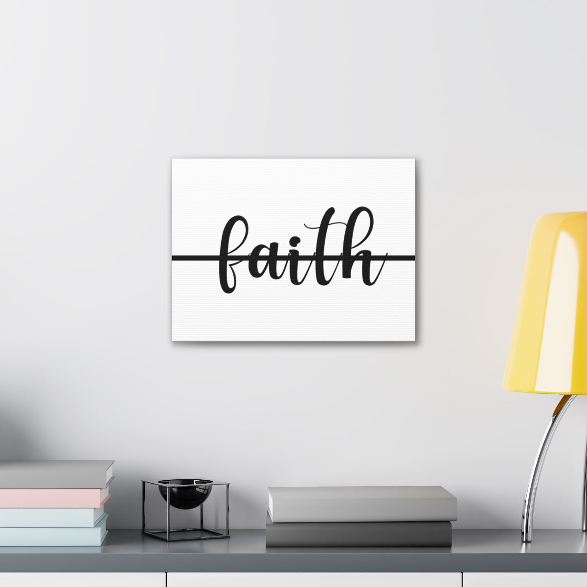 Scripture Walls Faith Romans 5:1 Christian Wall Art Print Ready to Hang Unframed-Express Your Love Gifts