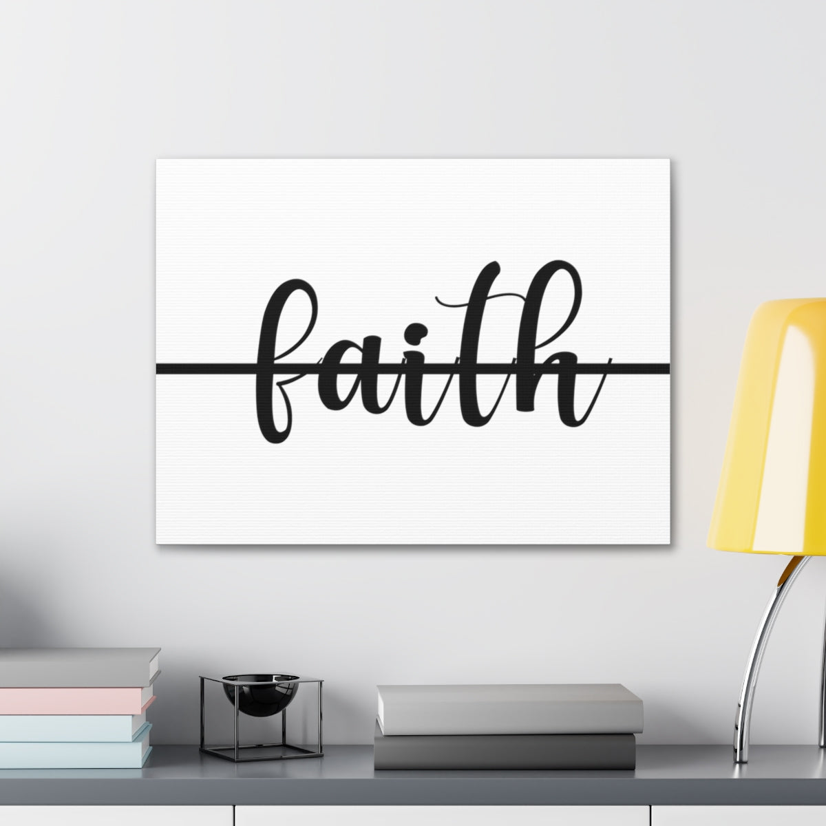 Scripture Walls Faith Romans 5:1 Christian Wall Art Print Ready to Hang Unframed-Express Your Love Gifts