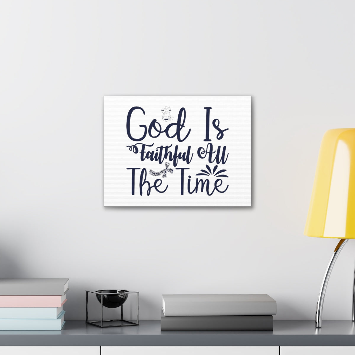 Scripture Walls Faithful All The Time John 17:17 Christian Wall Art Bible Verse Print Ready to Hang Unframed-Express Your Love Gifts