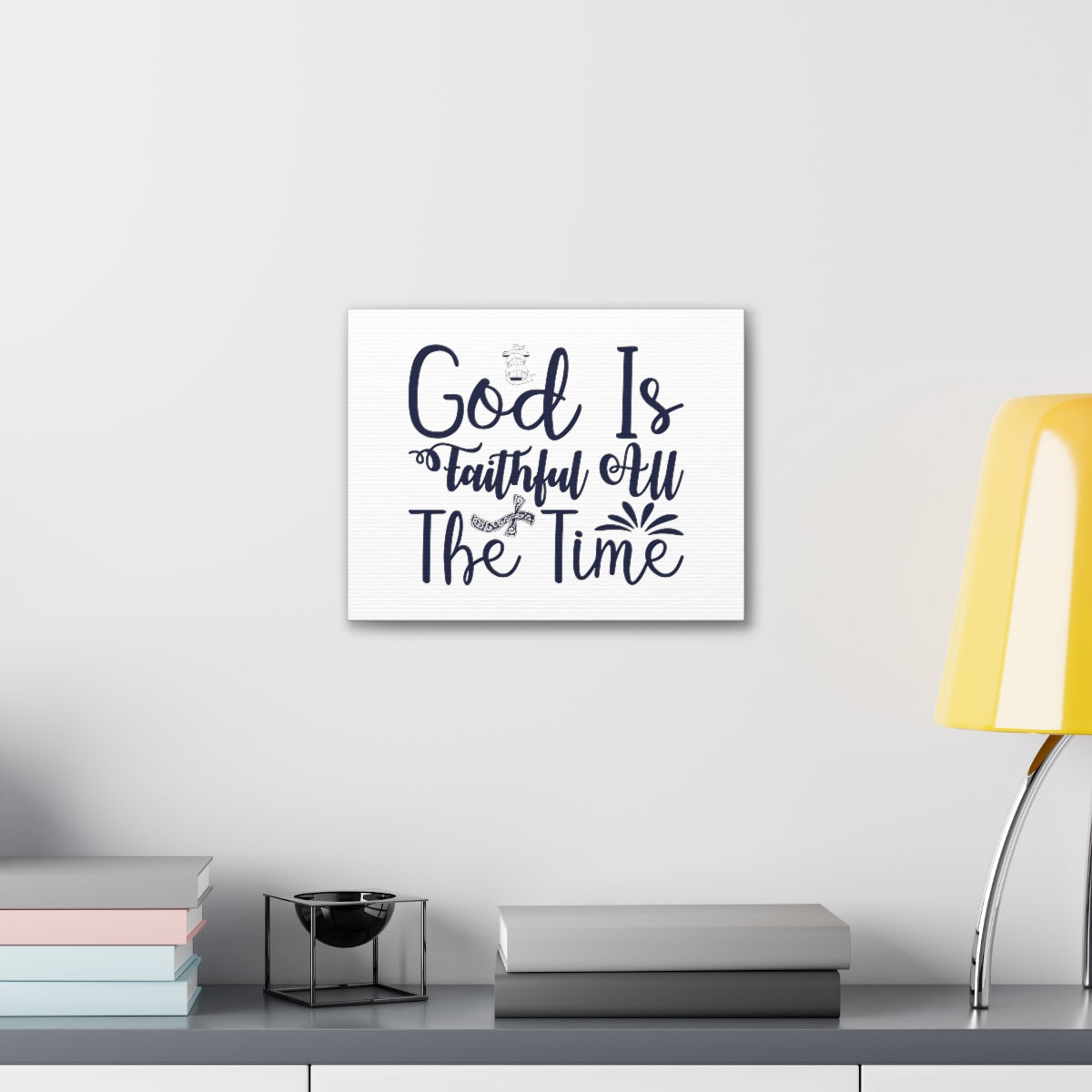 Scripture Walls Faithful All The Time John 17:17 Christian Wall Art Bible Verse Print Ready to Hang Unframed-Express Your Love Gifts