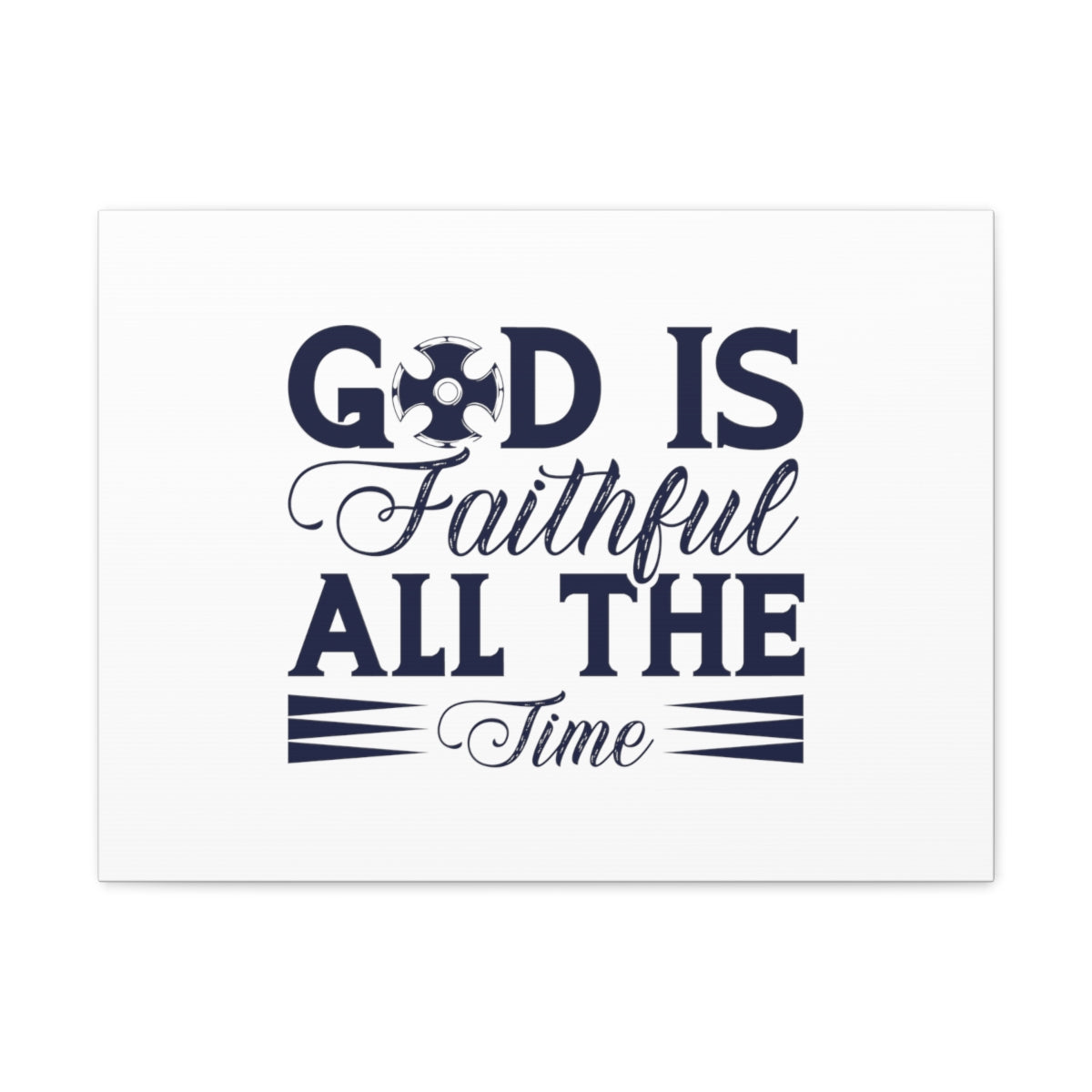 Scripture Walls Faithful All Time 1 Corinthians 1:9 Christian Wall Art Bible Verse Print Ready to Hang Unframed-Express Your Love Gifts