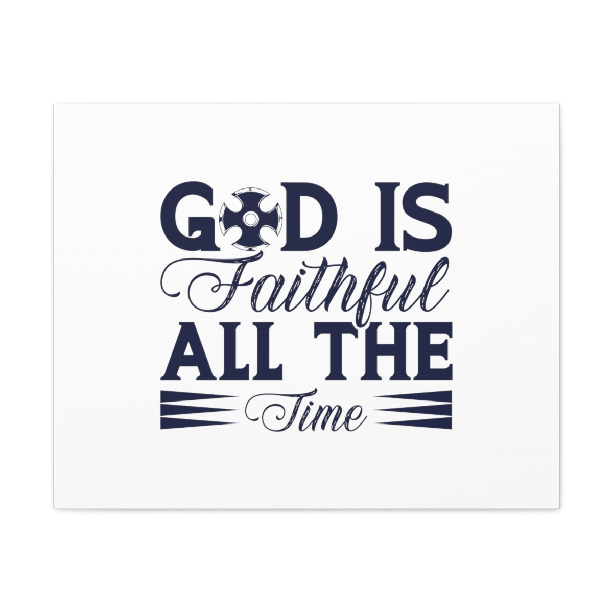 Scripture Walls Faithful All Time 1 Corinthians 1:9 Christian Wall Art Bible Verse Print Ready to Hang Unframed-Express Your Love Gifts