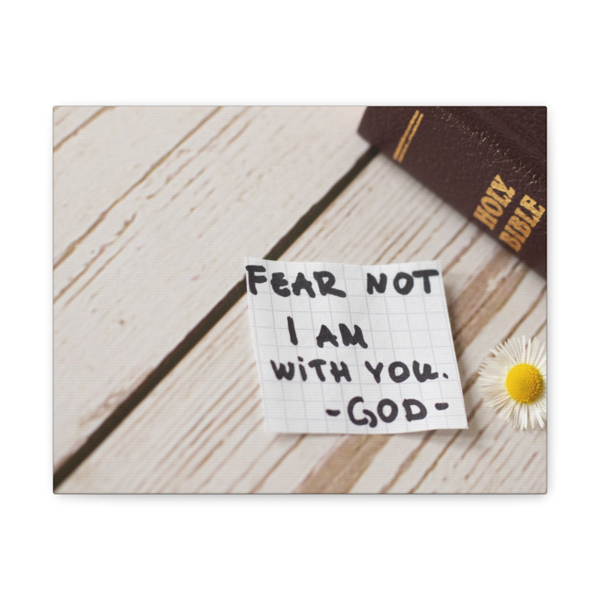 Scripture Walls Fear Not I Am With You Isaiah 41:10 Christian Wall Art Bible Verse Print Ready to Hang Unframed-Express Your Love Gifts