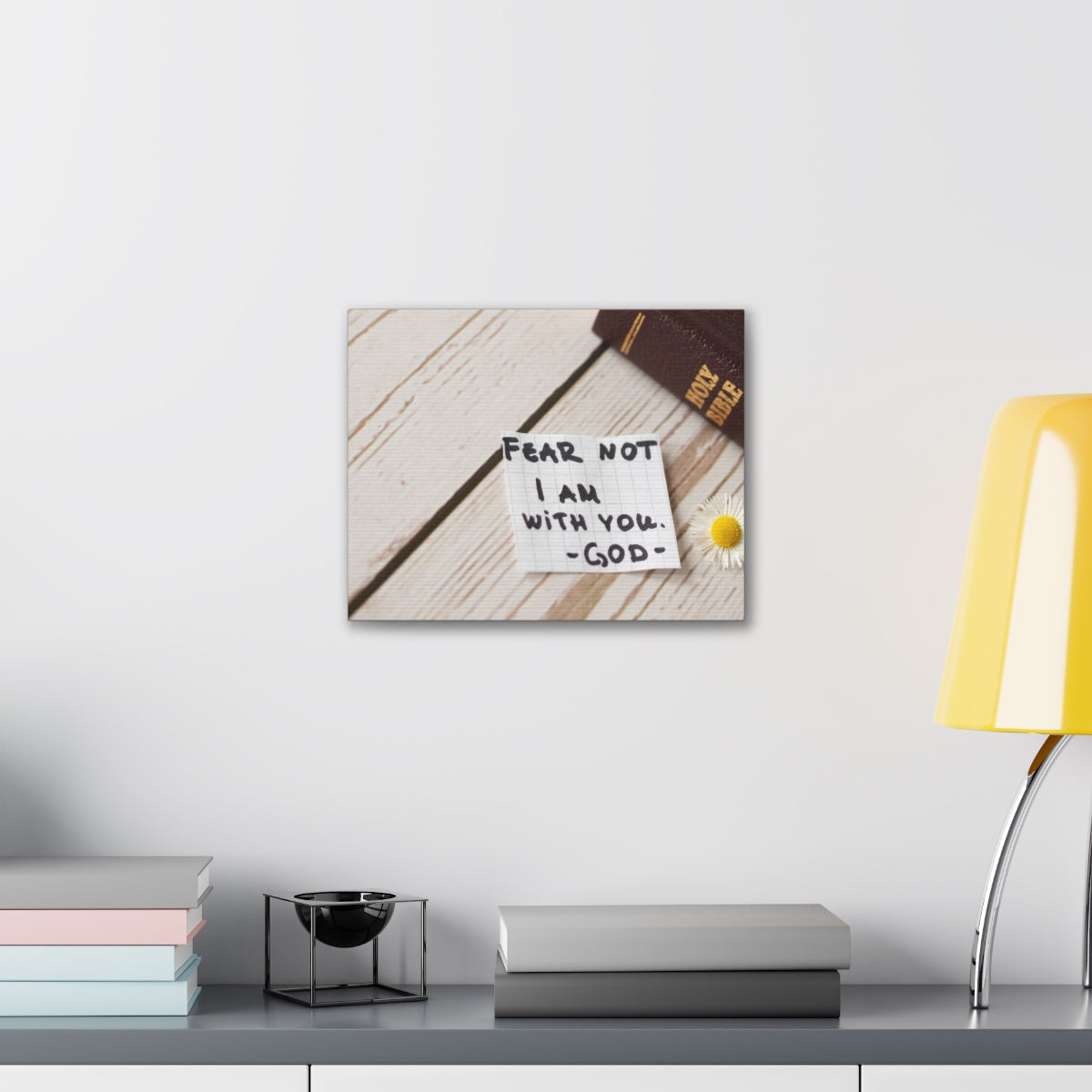 Scripture Walls Fear Not I Am With You Isaiah 41:10 Christian Wall Art Bible Verse Print Ready to Hang Unframed-Express Your Love Gifts