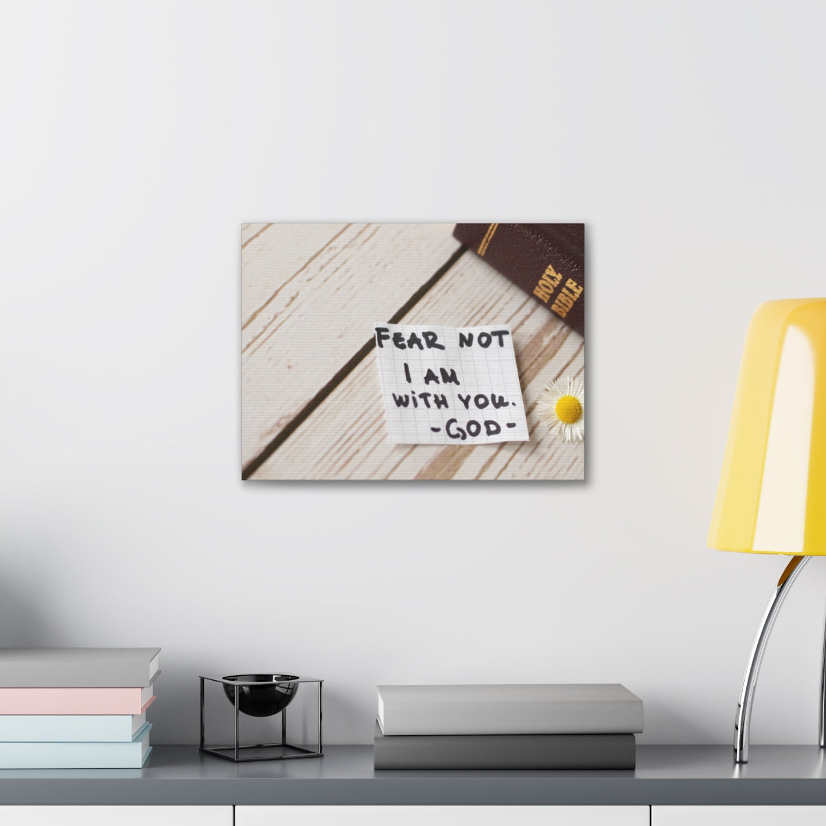 Scripture Walls Fear Not I Am With You Isaiah 41:10 Christian Wall Art Bible Verse Print Ready to Hang Unframed-Express Your Love Gifts